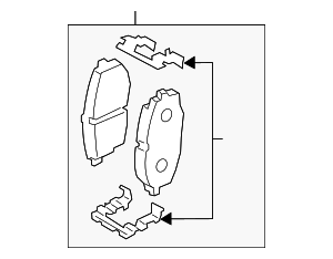 58101-M7A00 - Brake Pads Front 2019-2024 Kia Forte Kia.Parts Store
