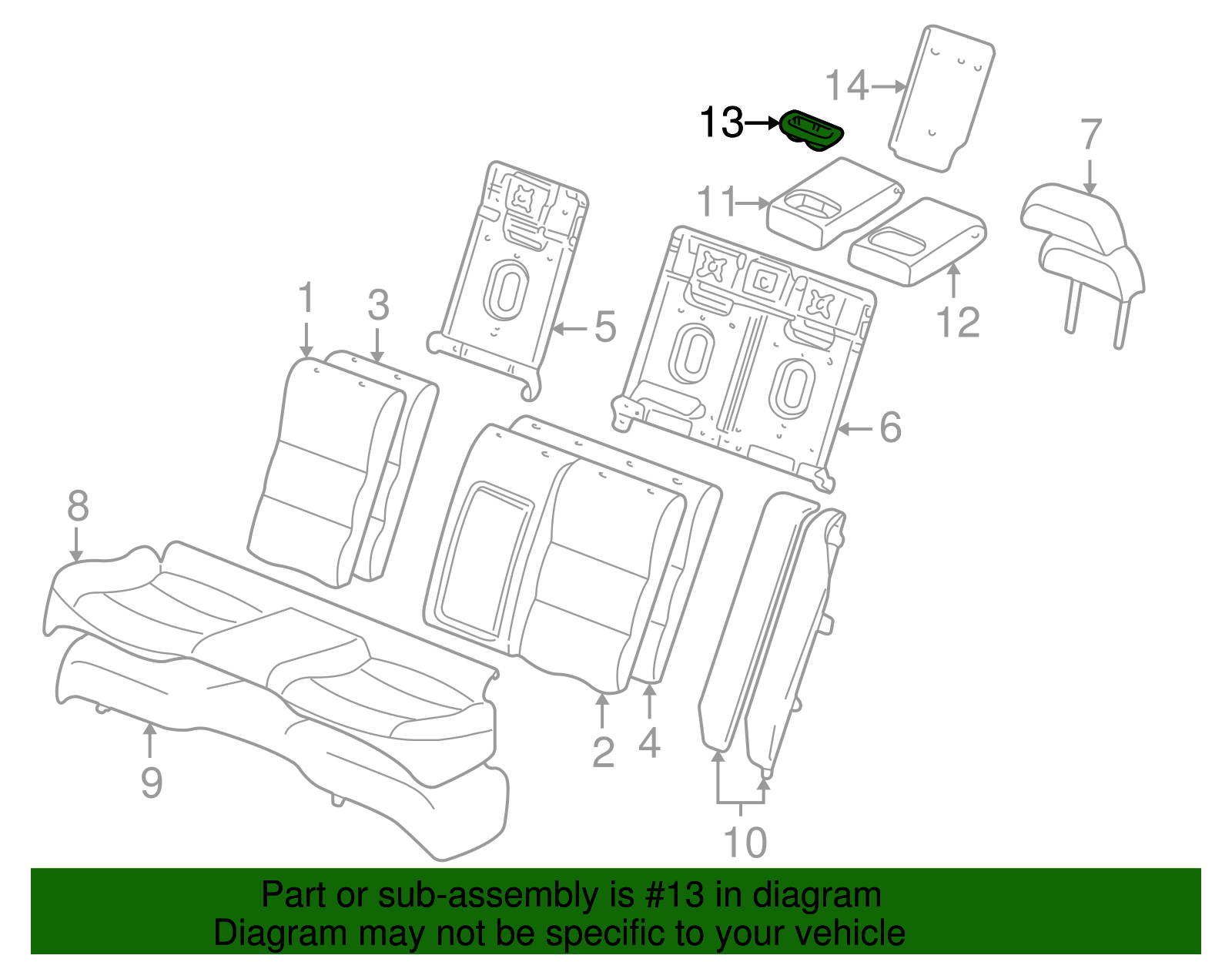 Cup Holder - Ford (XW4Z-5413562-AAD)