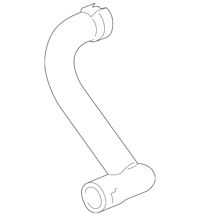 23378379 Radiator Inlet Hose 20162019 Chevrolet Volt Chevrolet