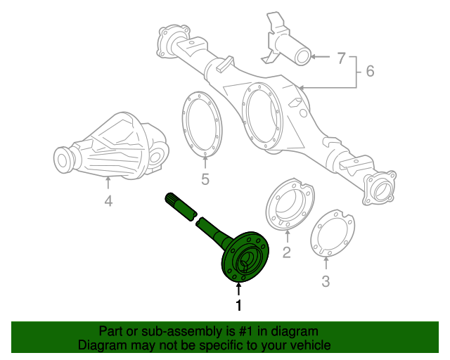 20052015 Toyota Axle Shaft 4231104071 Toyota Parts Center