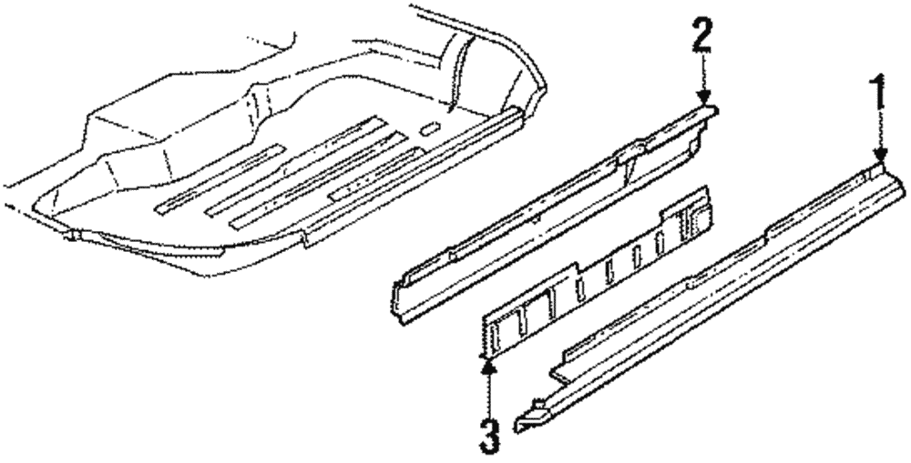 Outer Rocker - GM (20544837)