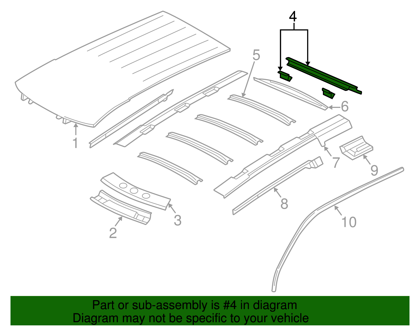 Rear Header - GM (88980800)