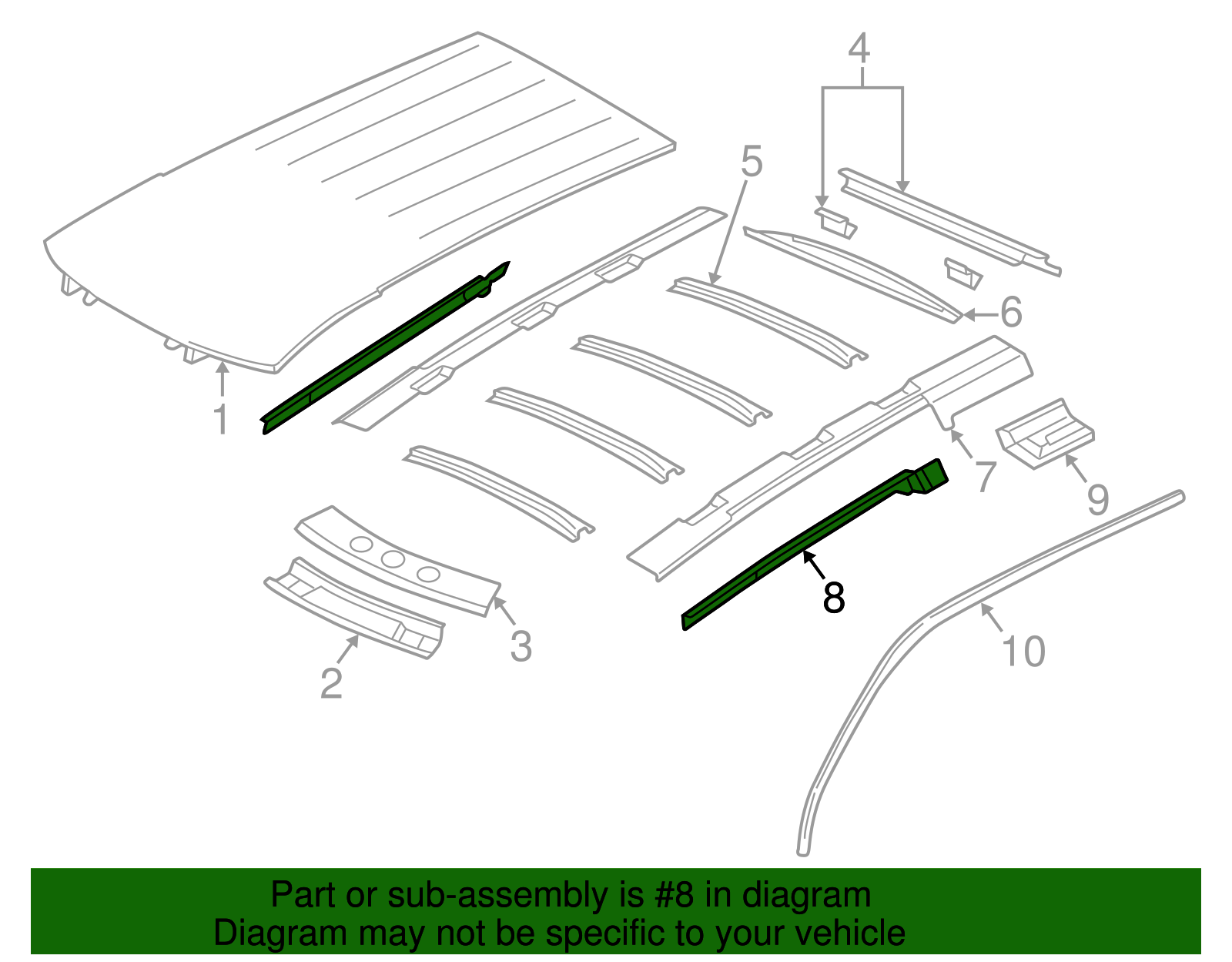 Rail Extension - GM (10256697)