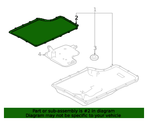 Lower Oil Pan Gasket Set Compatible With Ford F-250