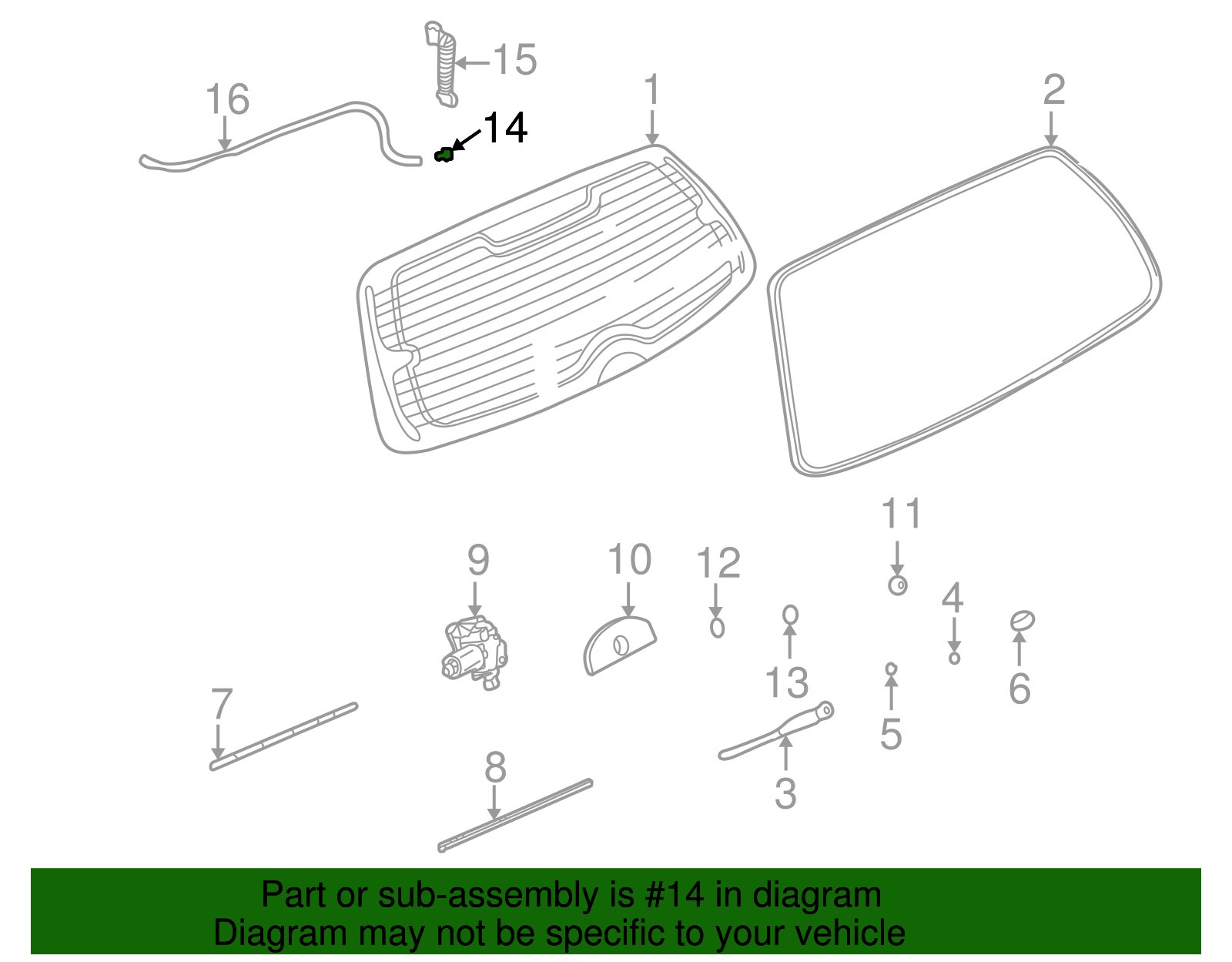 Nozzle Assembly, R/Wdo Wa - GM (09181074)