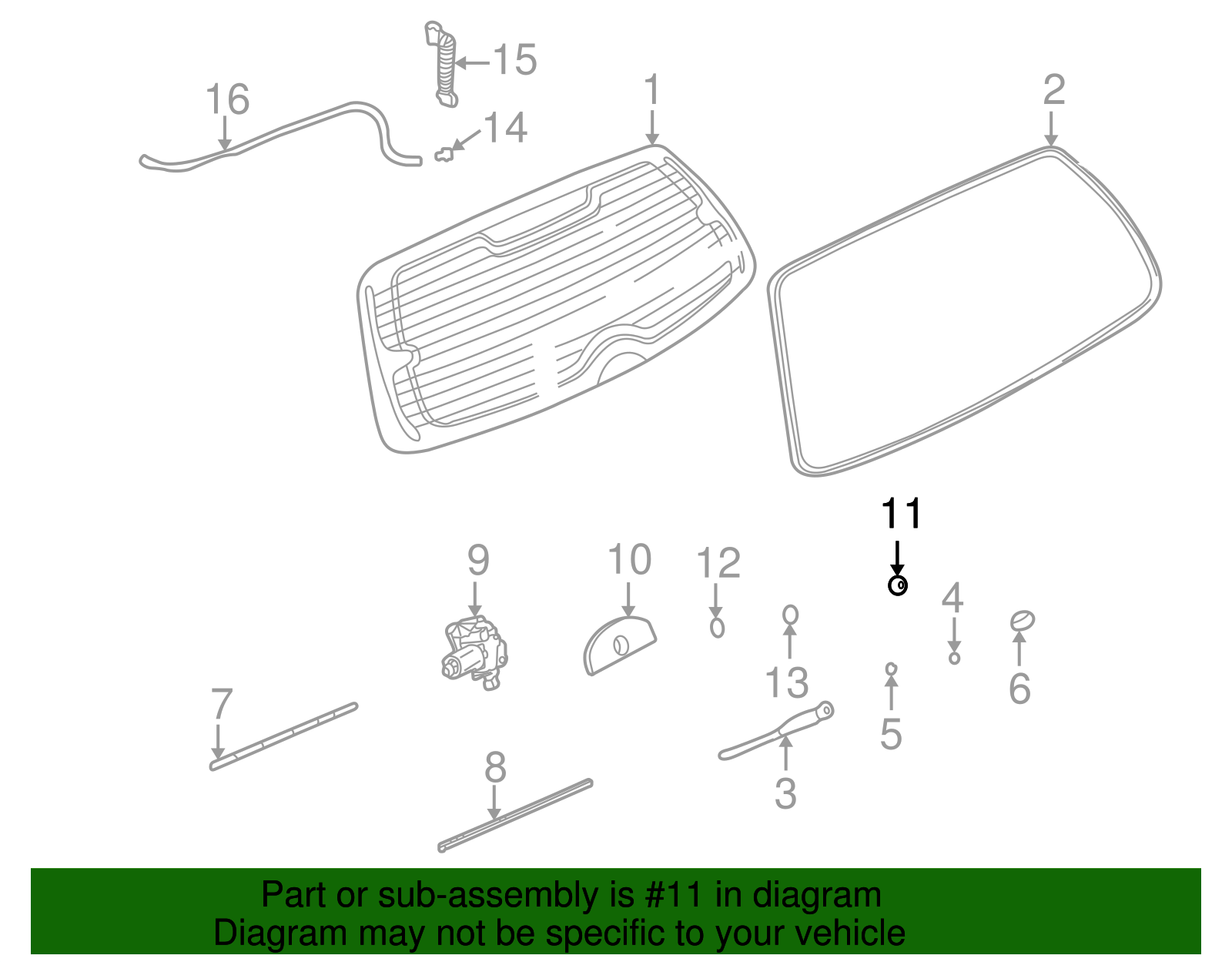 Bezel - GM (90045769)