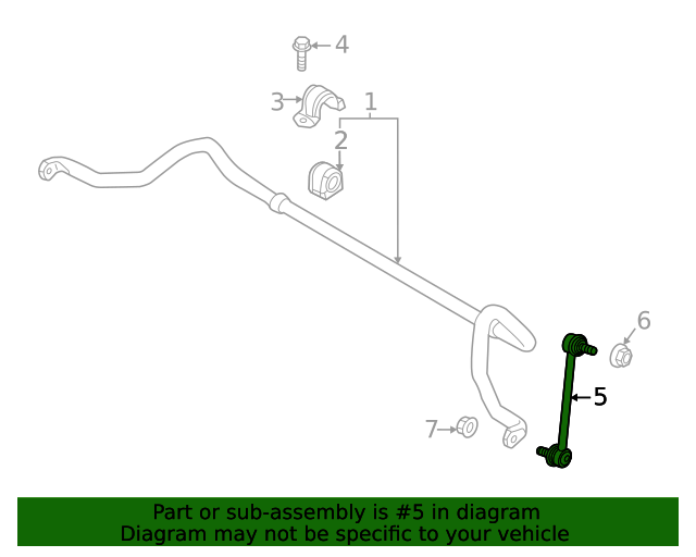 20192021 Mazda Stabilizer Link BDTS34170A
