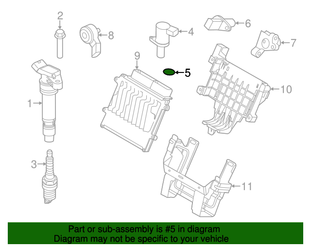 20042016 Volvo Camshaft Seal 1275365 OEM Parts Online