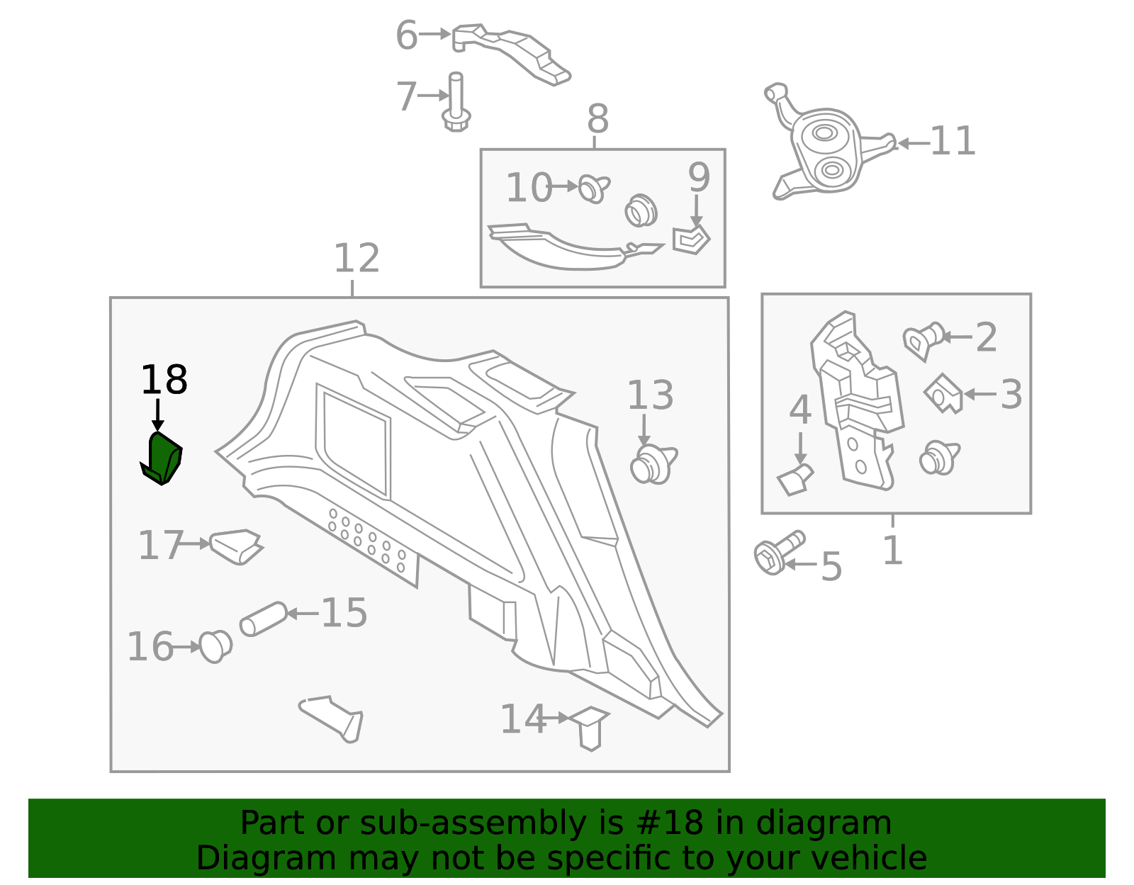 Hook - Ford (H2GZ-78454A46-BA)