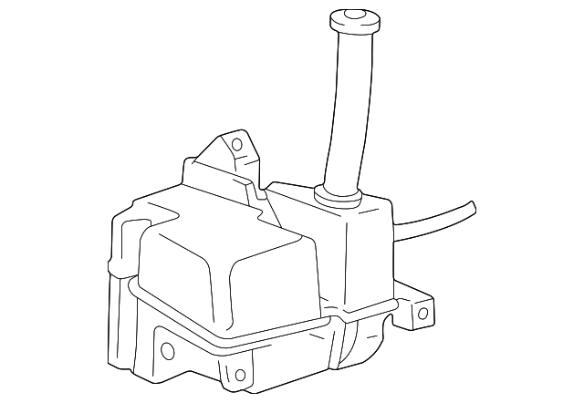 Washer Reservoir - Ford (YW4Z-17618-AA)