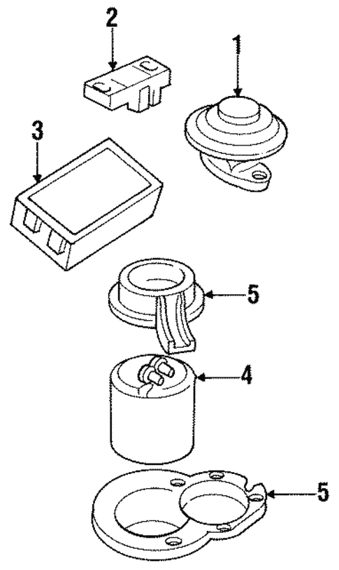 Powertrain Control for 1994 Pontiac Sunbird #0