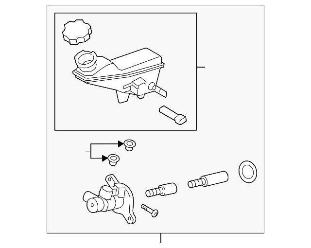 20202022 Hyundai Venue Master Cylinder 58510K2310 QuirkParts