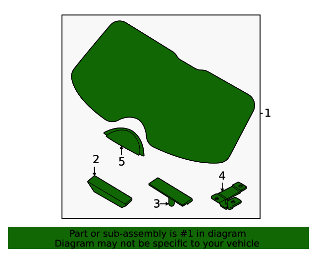 Genuine Lift Gate Glass for 20222023 Hyundai Tucson Part 87110