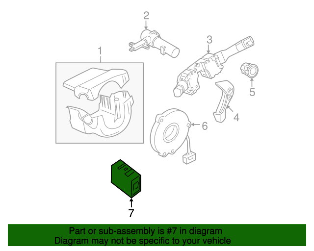 20072013 Nissan Altima Power Steering Control Module 28501JA00A