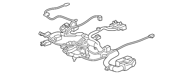 Driver Seat Cushion Wiring Harness - GM (84441140)