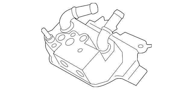 Genuine Ford Trans Cooler FL3Z-7A095-A