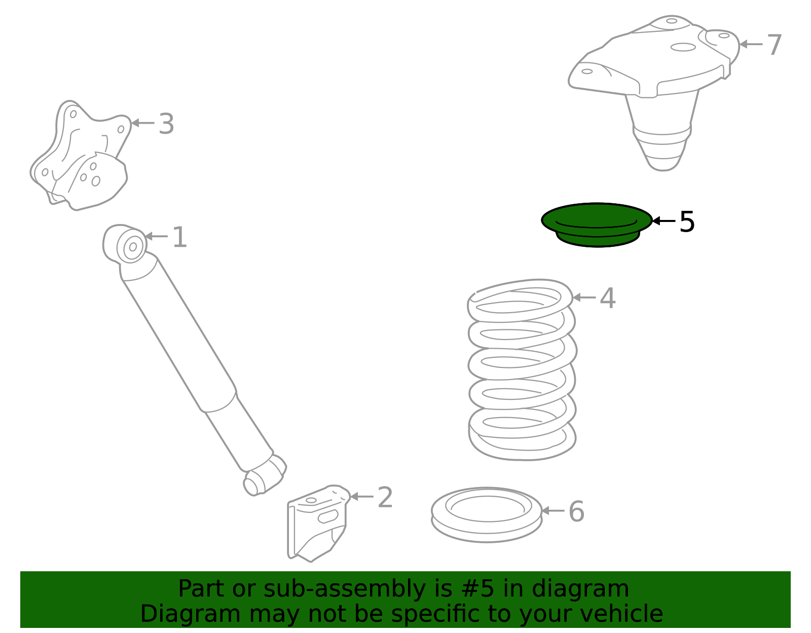 Upper Insulator - Toyota (48257-0E020)