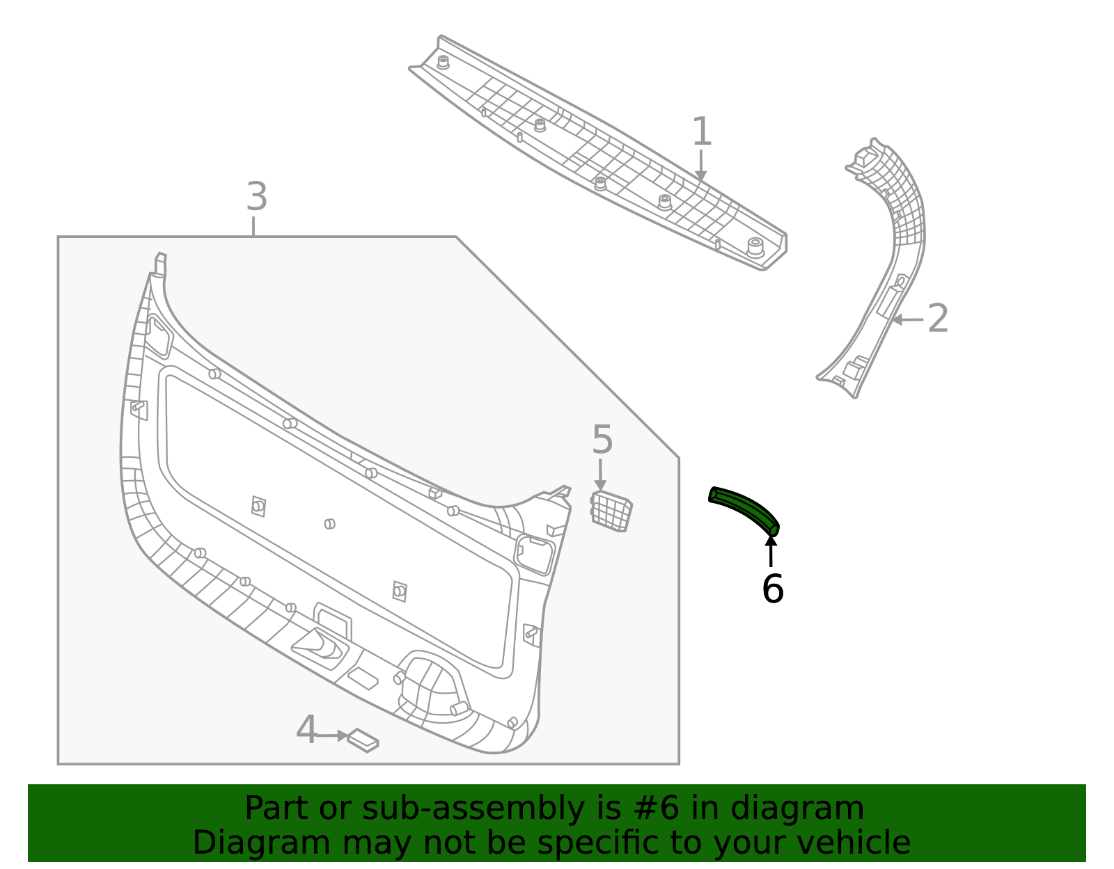 2022-2025 Kia Carnival Interior Grab Bar 81751-R0000OFB | OEM Parts Online