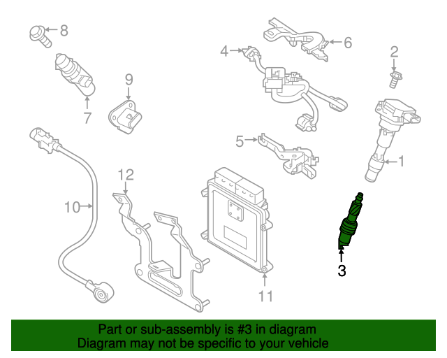 1885209070 Spark Plug 20182023 Kia Kia.Parts Store