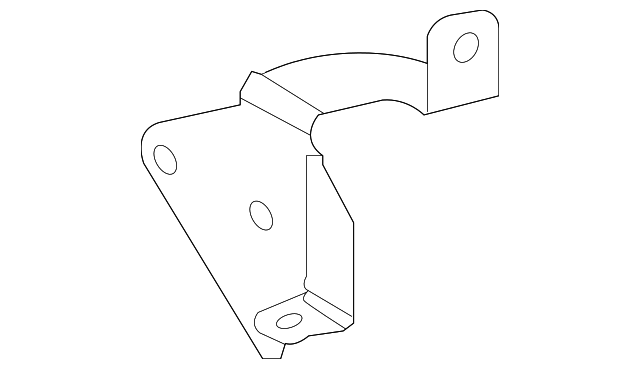 Radio Chassis Mount Bracket - Toyota (86211-0E140)