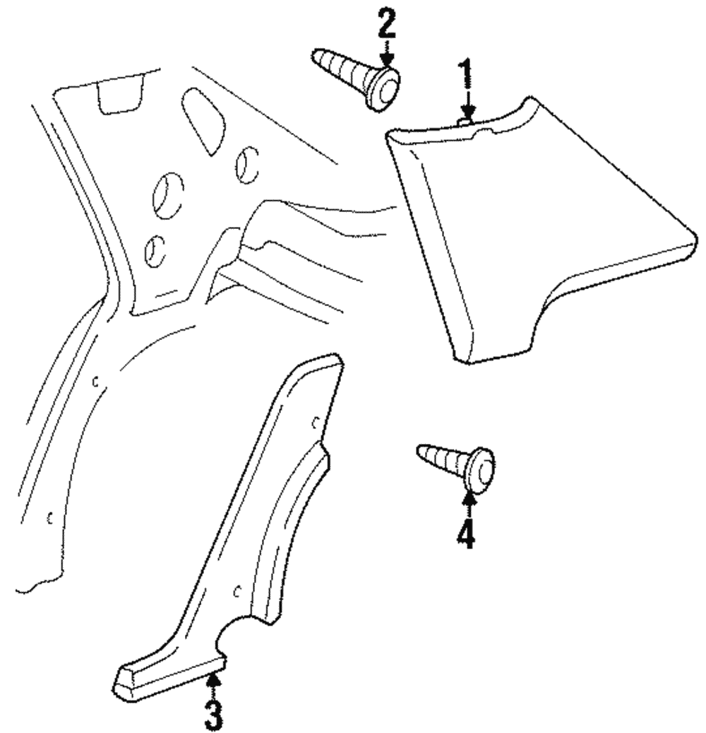 Lower Trim Panel - GM (25644539)