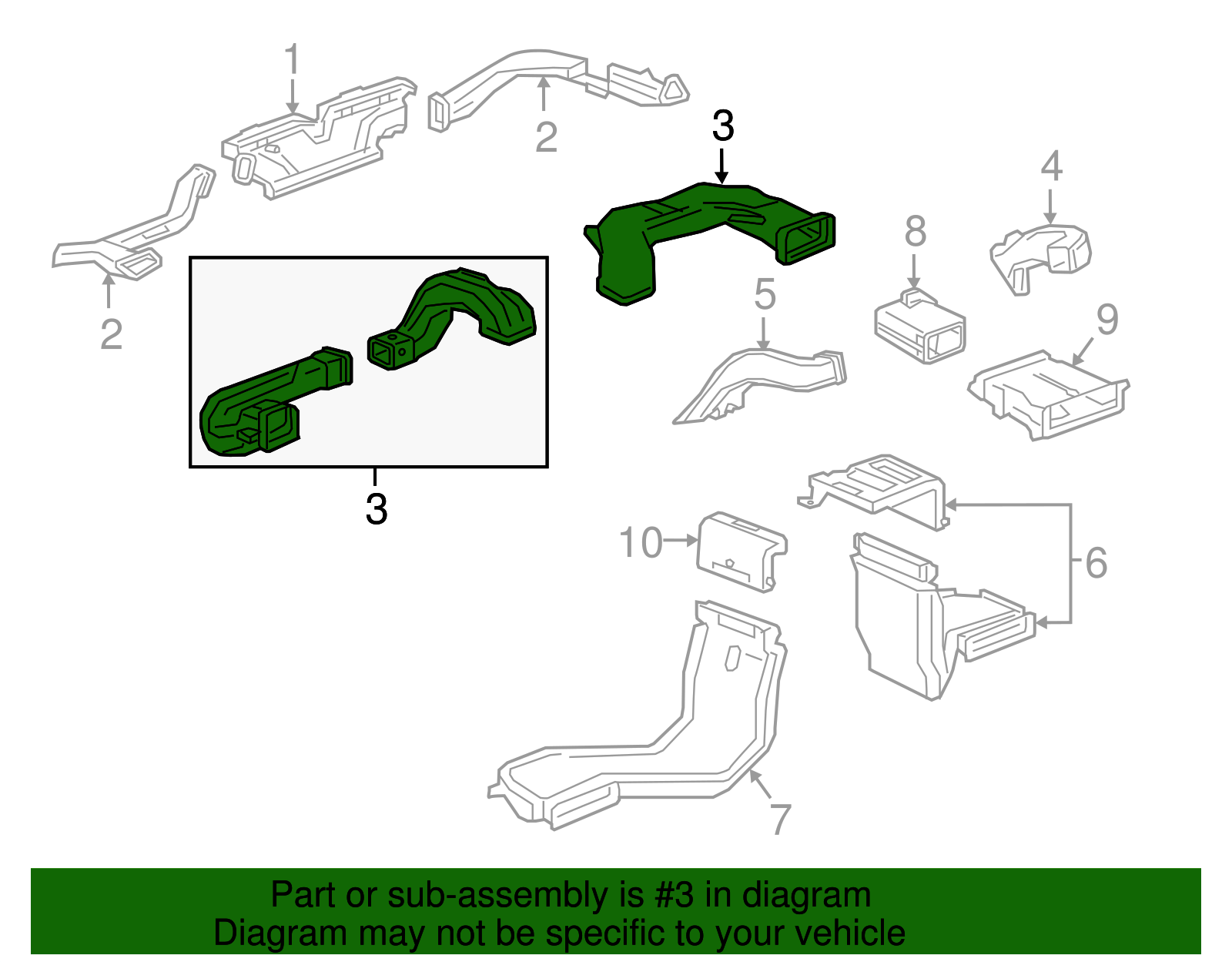 F (S)Duct - GM (84017347)
