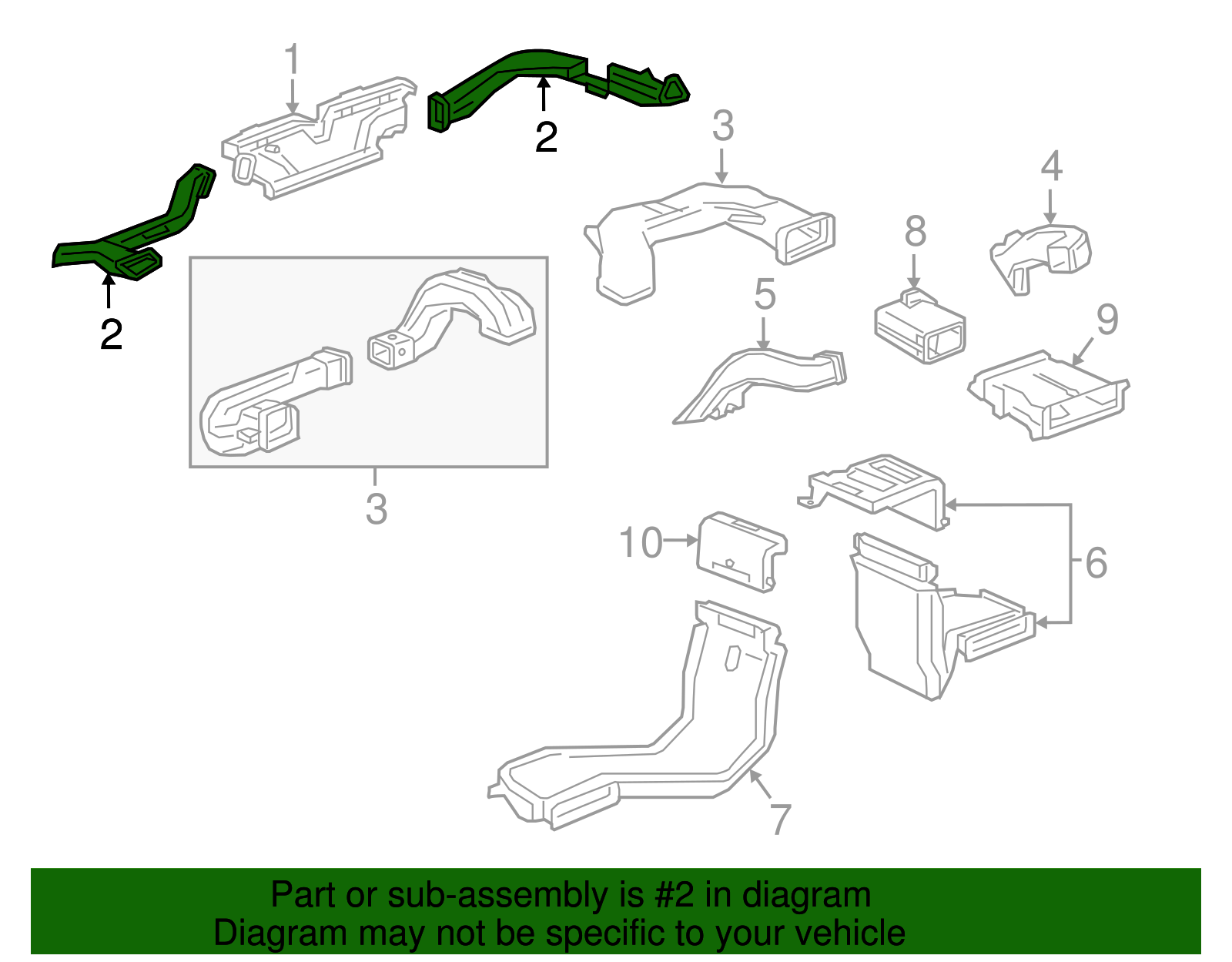 F (S)Duct - GM (84016086)