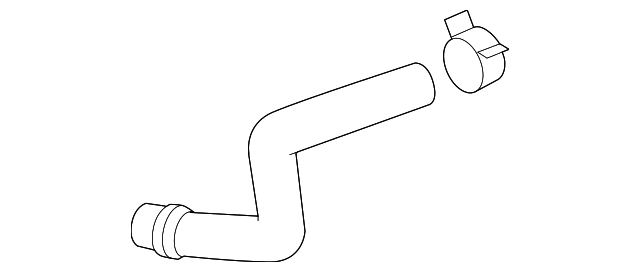 Radiator Outlet Hose - GM (22896362)