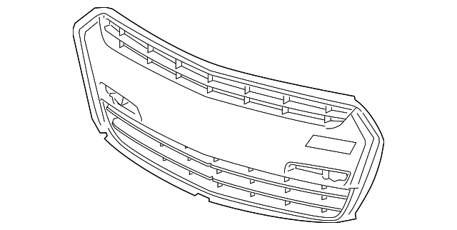 Genuine GM Grille 92276989