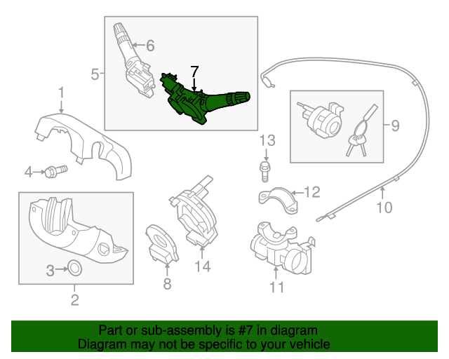 1r011 Signal Switch 15 17 Hyundai Accent Joseph Airport Hyundai