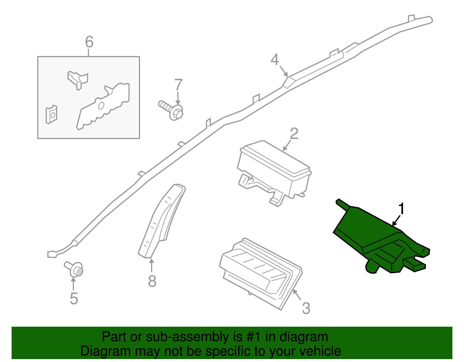 Driver Inflator Module - Ford (GJ7Z-78043B13-AE)