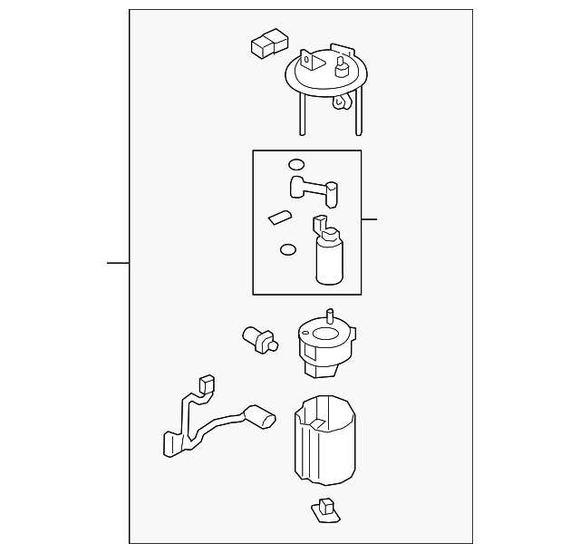 20132018 Hyundai Santa Fe Sport Fuel Pump Assembly 311104Z500 XportAuto