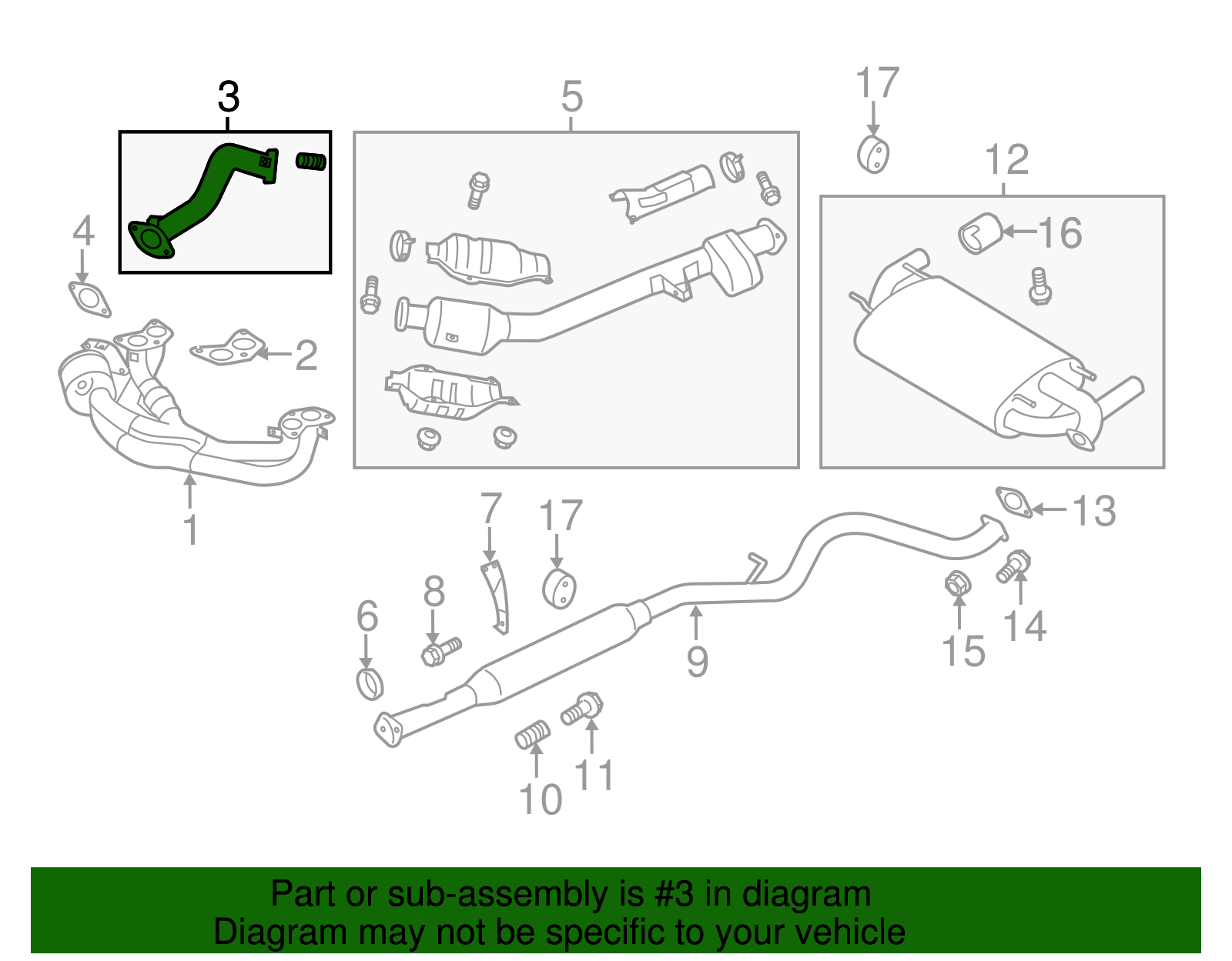Connector Pipe - Scion (SU003-01137)