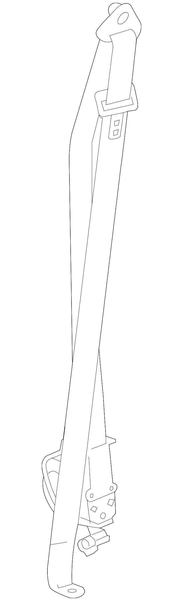Lap & Shoulder Belt - GM (89022768)