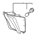 Turn Signal Lamp - Toyota (81510-07021)