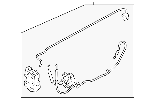 Latch Assembly - Ford (GD9Z-54219A65-L)