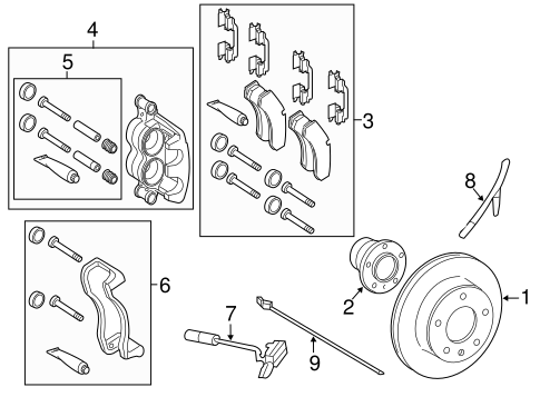 Brake Components for 2015 Mercedes-Benz Sprinter 3500 | Mercedes-Benz ...