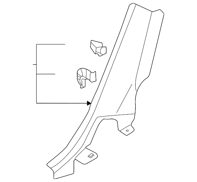 Lower Quarter Trim 2GJ-867-766-82V