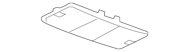 Dome Lamp Lens - GM (10385848)