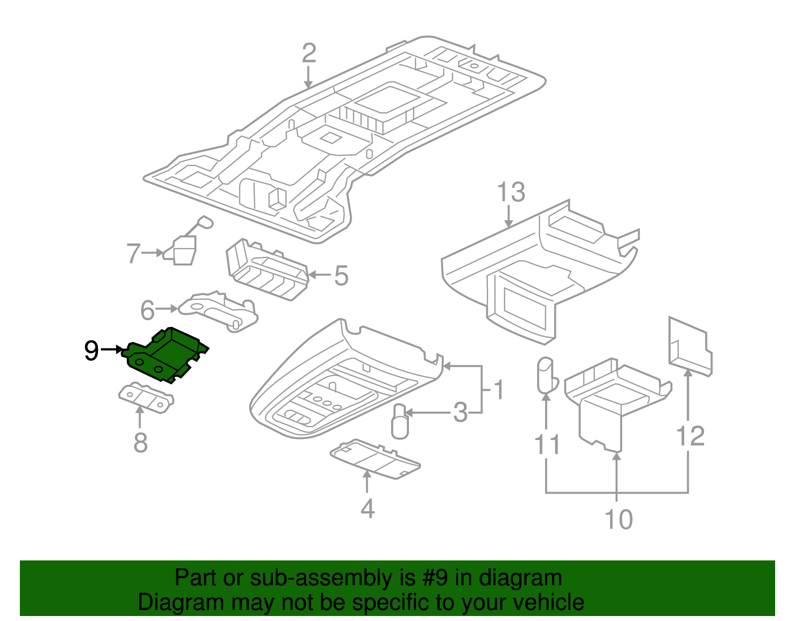 Garage Dr Opener - GM (10311606)