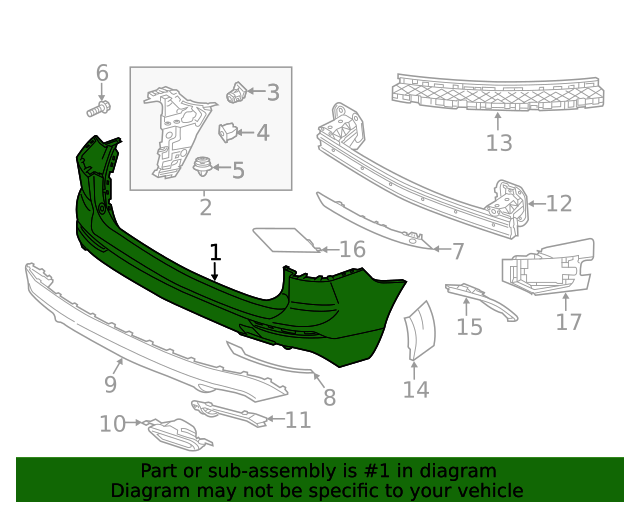 20182020 Volvo XC60 Bumper Cover 40002341