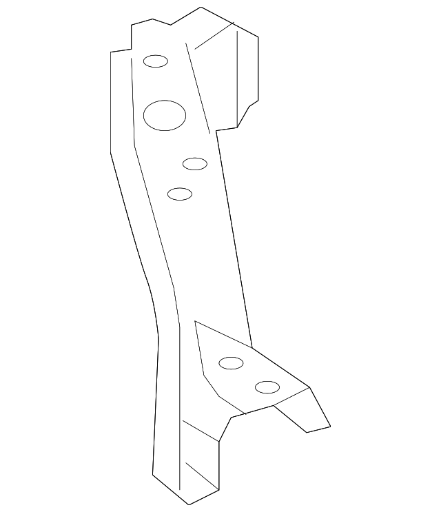 20052012 Toyota Avalon Upper Tie Bar Extension 5321307010 Toyota