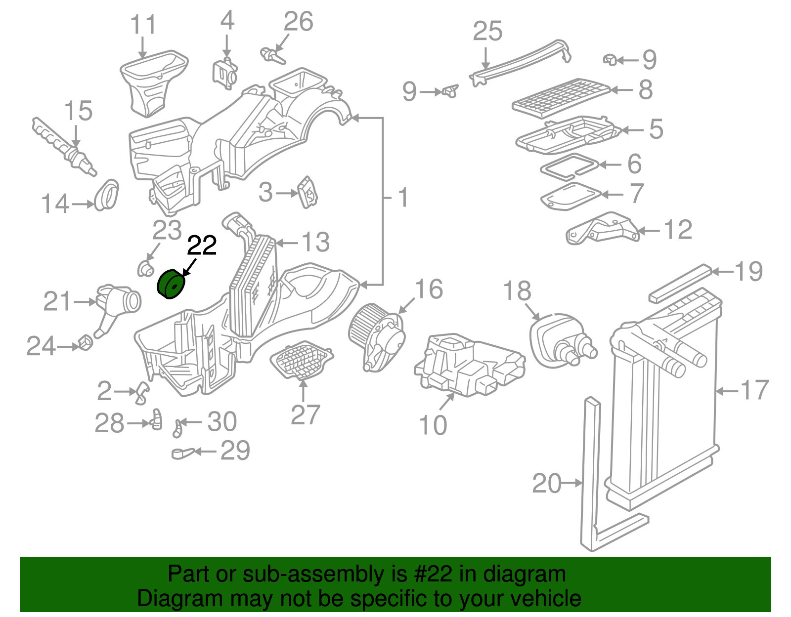 Drain Pipe Gasket - Volkswagen (8D0-260-115)