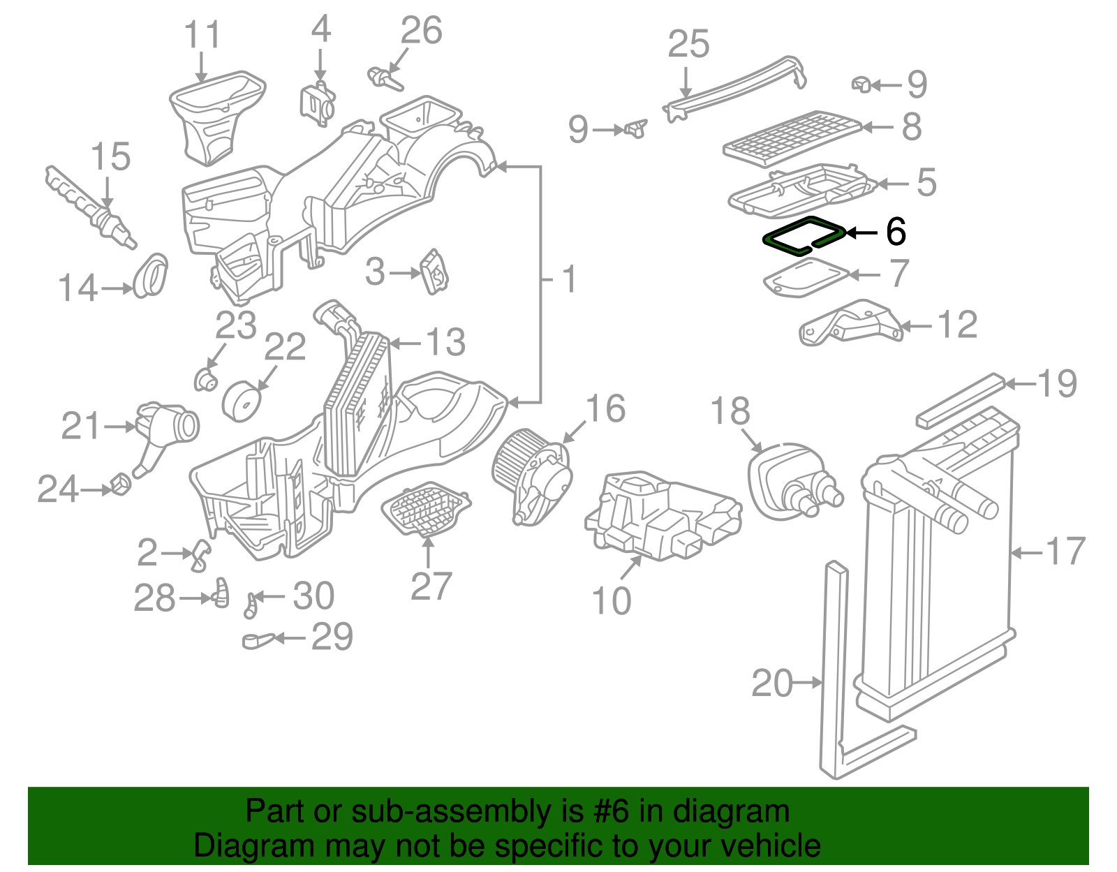 Filter Housing Gasket - Volkswagen (8D0-819-165-B)