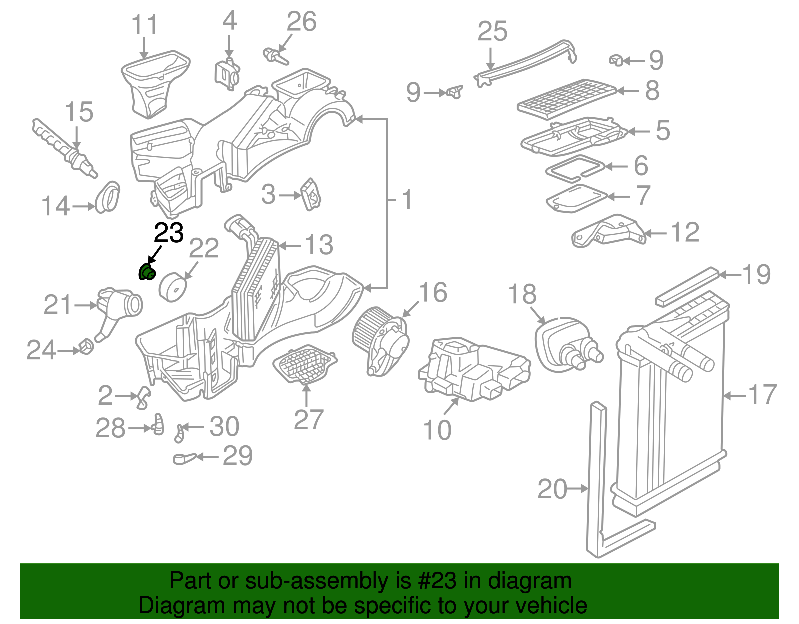 Drain Pipe Grommet - Volkswagen (8D0-260-155)
