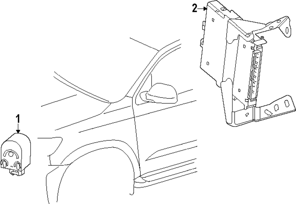 Receiver - Toyota (899H0-0C020)