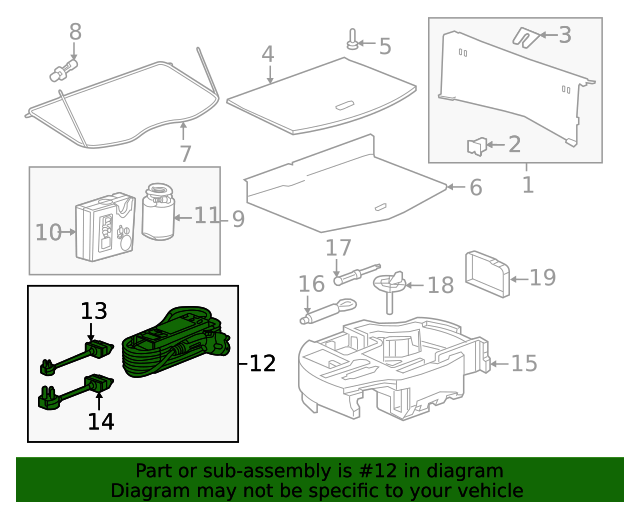 85163382 F Cable Kit 20222023 Chevrolet Bolt EUV GM Parts Club