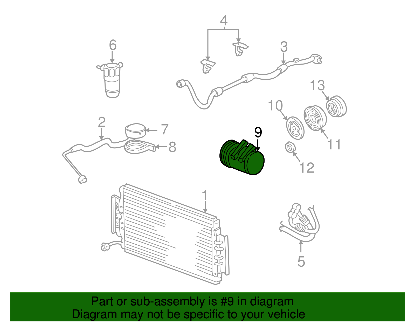 Mount Bracket Bolt - GM (11518921)