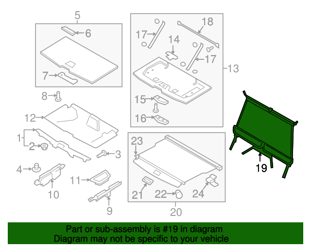 2016-2024 Volvo XC90 Protective Net - Nylon 32333530 | OEM Parts 