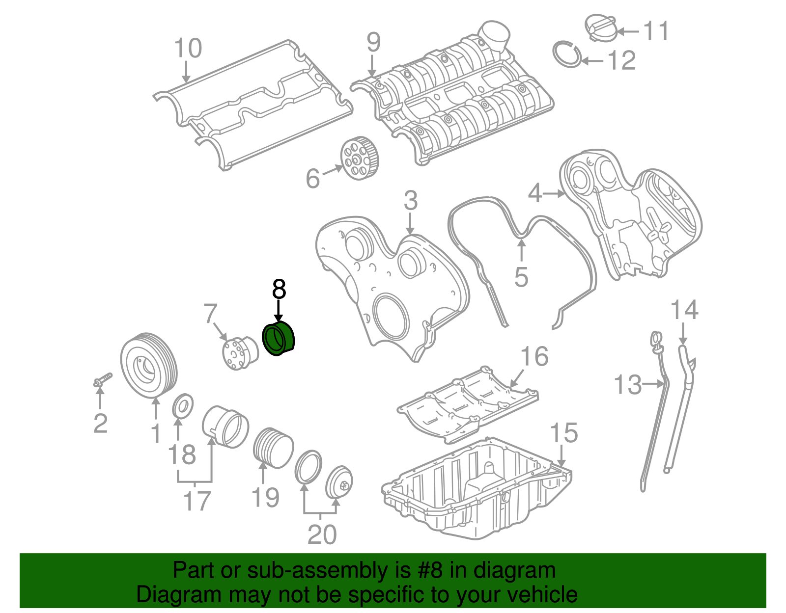 Spacer - GM (90298202)